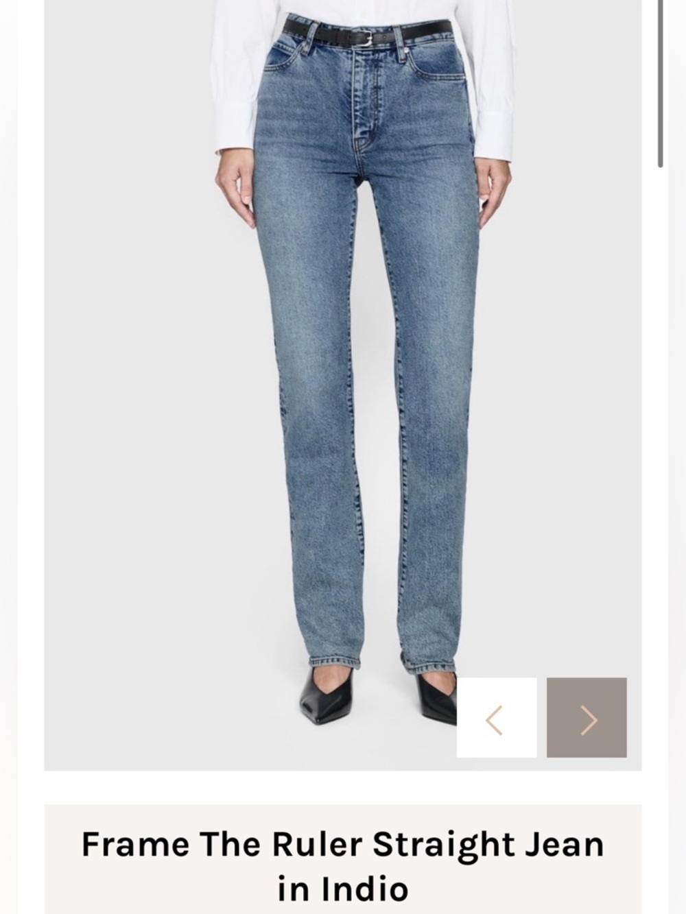 NWT Frame Denim The Ruler Jean - Picture 3 of 9